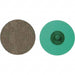 Quick-Change Disc: Roloc TR, 3" Disc Dia, 60 Grit, Diamond, Coated