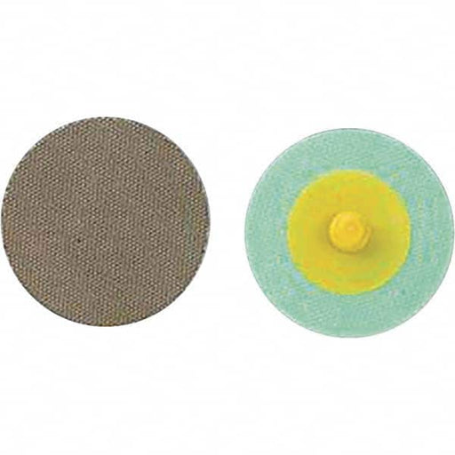 Quick-Change Disc: Roloc TR, 2" Disc Dia, 400 Grit, Diamond, Coated