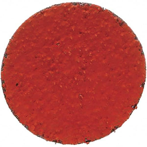 Quick-Change Disc: Roloc TR, 2" Disc Dia, 36 Grit, Ceramic, Coated