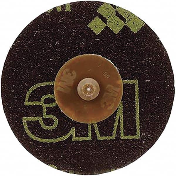 Quick-Change Disc: Roloc TR, 3" Disc Dia, 36 Grit, Ceramic, Coated