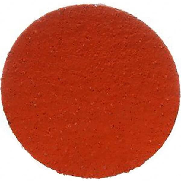 Quick-Change Disc: Roloc TR, 2" Disc Dia, 80 Grit, Ceramic, Coated