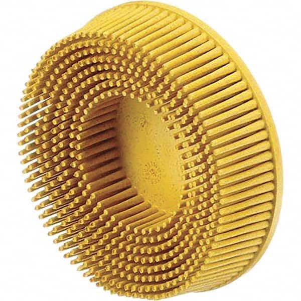 3" 80 Grit Ceramic Tapered Disc Brush