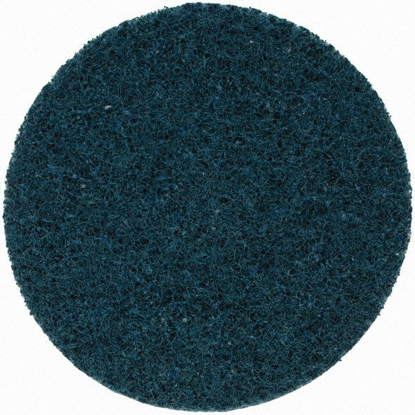 Quick-Change Disc: Roloc TR, 3" Dia, Aluminum Oxide, Non-Woven