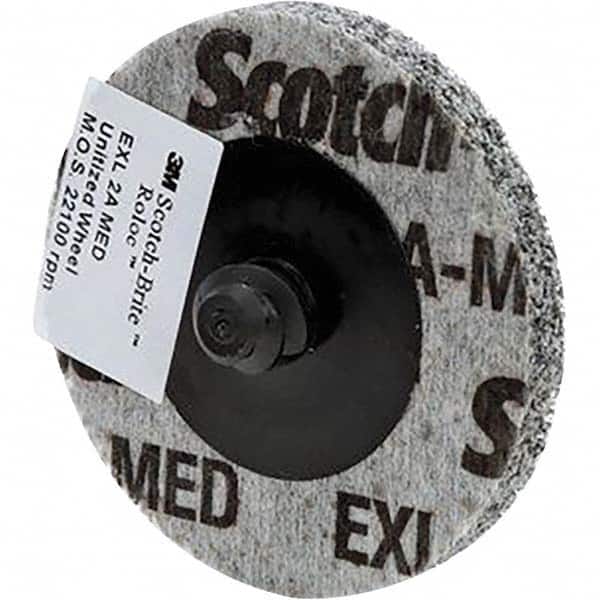 Quick-Change Disc: Roloc TS, 2" Disc Dia, Aluminum Oxide, Non-Woven