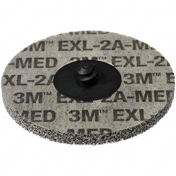 Quick-Change Disc: Roloc TR, 3" Disc Dia, Aluminum Oxide, Non-Woven