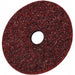 Hook & Loop Disc: 5" Disc Dia, Non-Woven, Aluminum Oxide