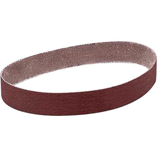 Abrasive Belt: 2" Wide, 48" Long, 60 Grit, Aluminum Oxide