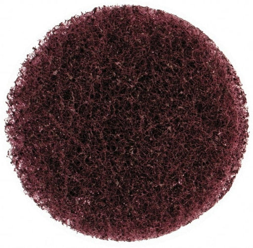 Quick-Change Disc: Roloc TR, 2" Dia, Aluminum Oxide, Non-Woven