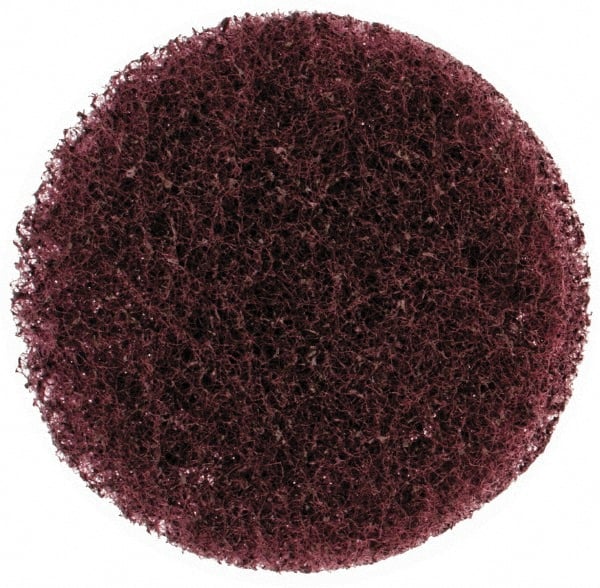Quick-Change Disc: Roloc TR, 2" Dia, Aluminum Oxide, Non-Woven