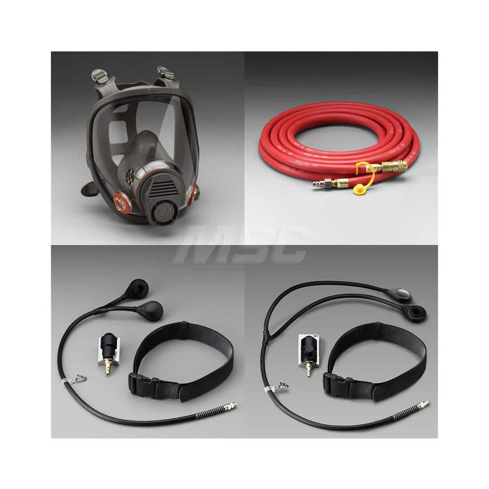 3M Supplied Air (SAR) Dual Air Line Adapter Kits; Front Mount ; Compat ...