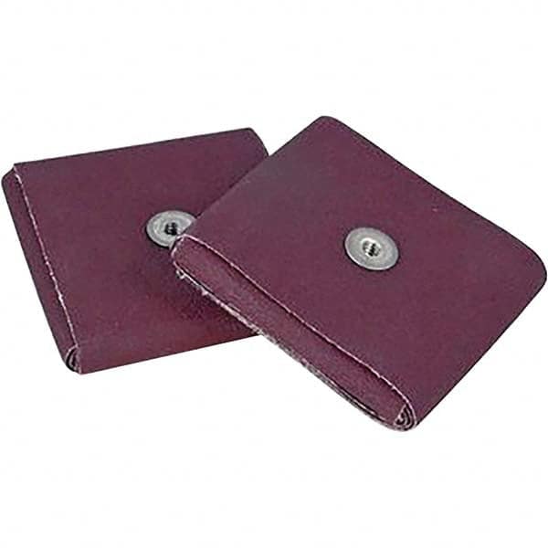 80 Grit, Medium Grade, Aluminum Oxide Square Pad