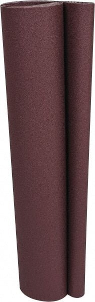 Abrasive Belt: 25" Wide, 60" Long, 80 Grit, Aluminum Oxide