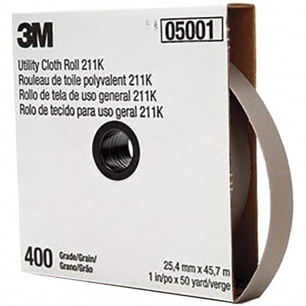 1" x 50 Yd 400 Grit Aluminum Oxide Shop Roll