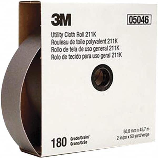 2" x 50 Yd 180 Grit Aluminum Oxide Shop Roll