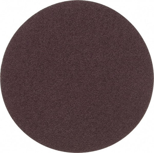 PSA Disc: 6" Disc Dia, 50 Grit, Aluminum Oxide