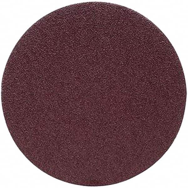 PSA Disc: 8" Disc Dia, 40 Grit, Aluminum Oxide
