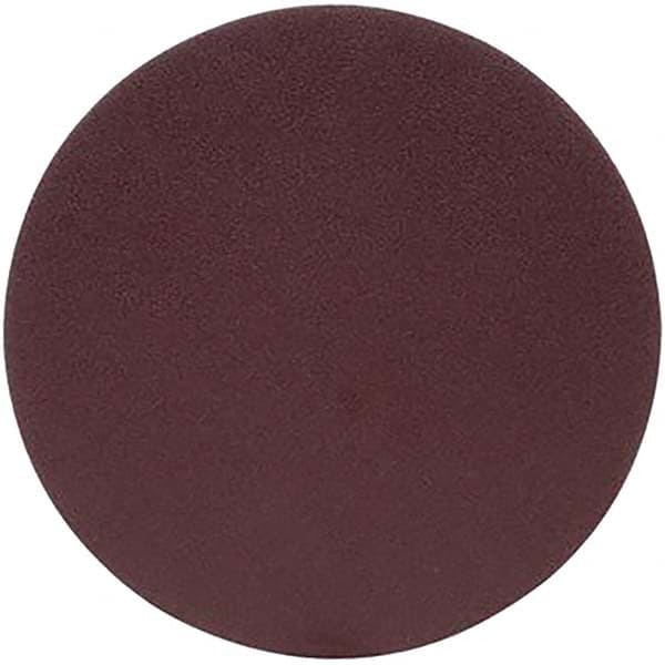 PSA Disc: 8" Disc Dia, 120 Grit, Aluminum Oxide