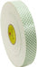Off-White Double-Sided Polyethylene Foam Tape: 1/2" Wide, 36 yd Long, 62 mil Thick, Acrylic Adhesive