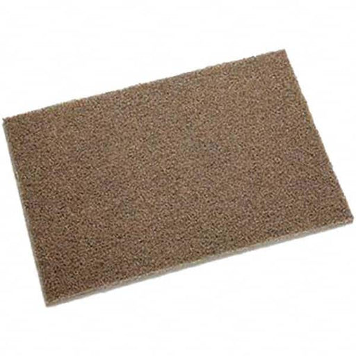 Hand Sanding Pad: 6 x 9", Medium Grade, Aluminum Oxide