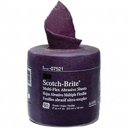 Non-Woven Roll: Aluminum Oxide, 8" Wide, 20' Long