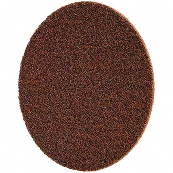 Hook & Loop Disc: 7" Disc Dia, Non-Woven, Aluminum Oxide