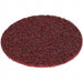 Hook & Loop Disc: 6" Disc Dia, Non-Woven, Aluminum Oxide