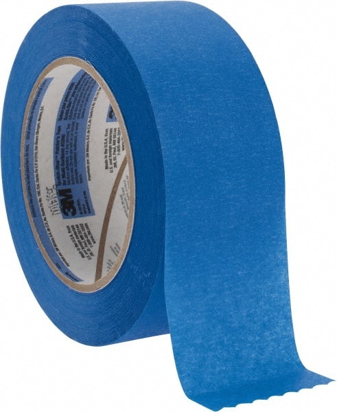 Masking Tape: 2" Wide, 60 yd Long, 5.7 mil Thick, Blue