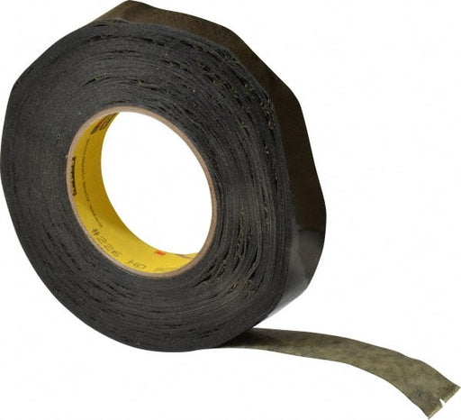 Masking Tape: 1" Wide, 60 yd Long, 10.6 mil Thick, Black