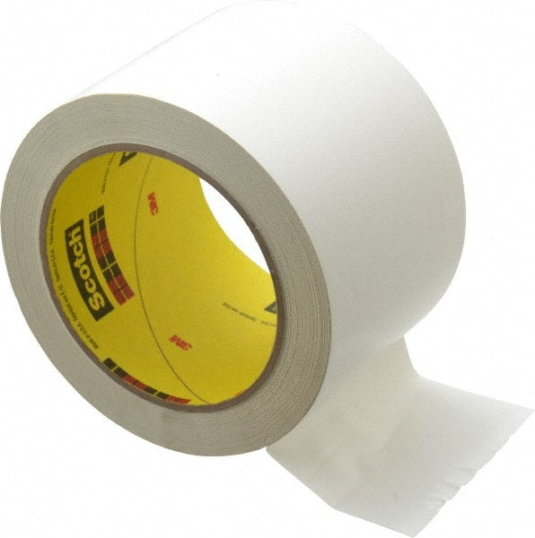 Floor & Aisle Marking Tape: 3" Wide, 108' Long, 5.2 mil Thick, Vinyl