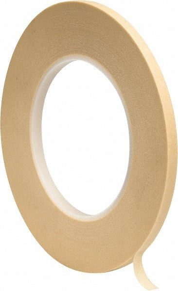 Masking Tape: 6 mm Wide, 60 yd Long, 7.2 mil Thick, Tan