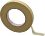 Masking Tape: 18 mm Wide, 60 yd Long, 7.2 mil Thick, Tan