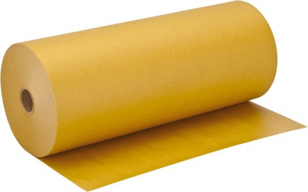 Masking Paper: 12" Wide, 250 yd Long, 2 mil Thick, Gold