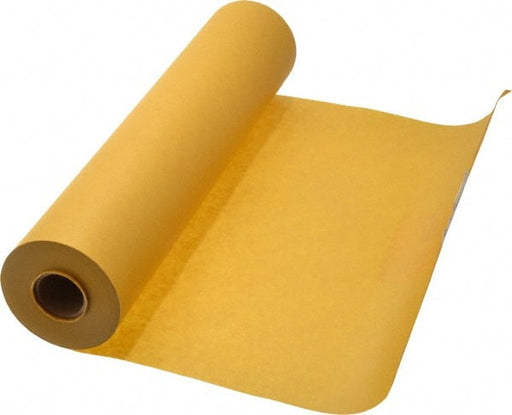 Masking Paper: 12" Wide, 60 yd Long, 2 mil Thick, Gold