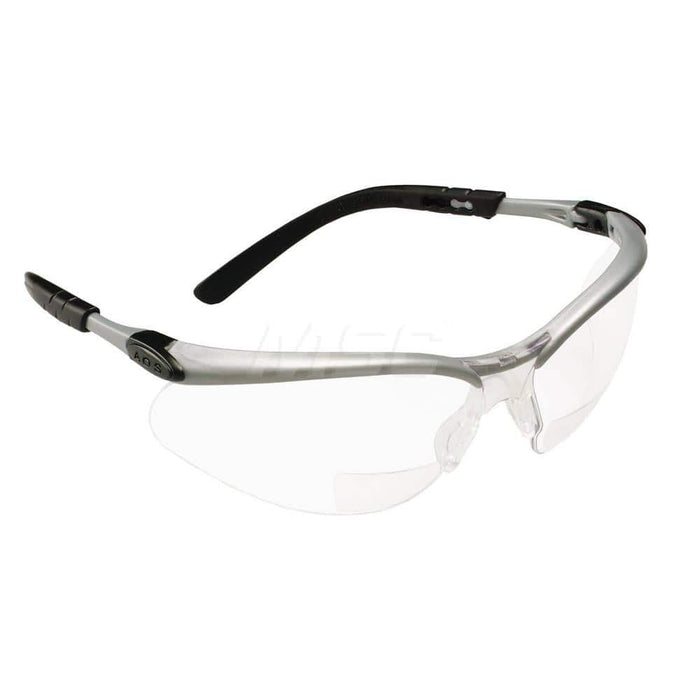 Magnifying Safety Glasses: +2, Clear Lenses, Anti-Fog, ANSI Z87.1 & CSA Z94.3