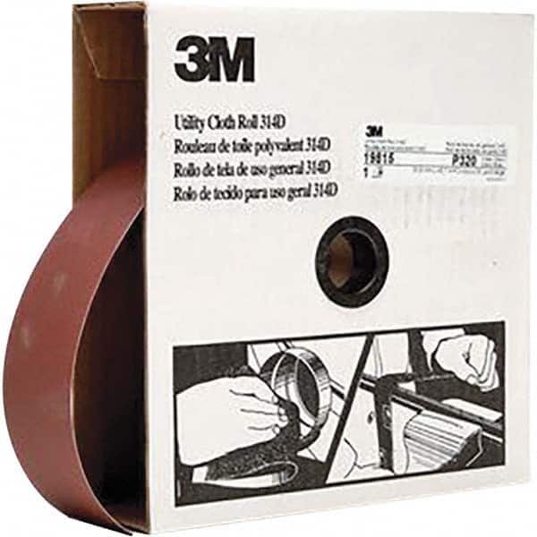 2" x 50 Yd 320 Grit Aluminum Oxide Shop Roll