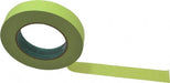 Masking Tape: 1" Wide, 60 yd Long, 6 mil Thick, Green