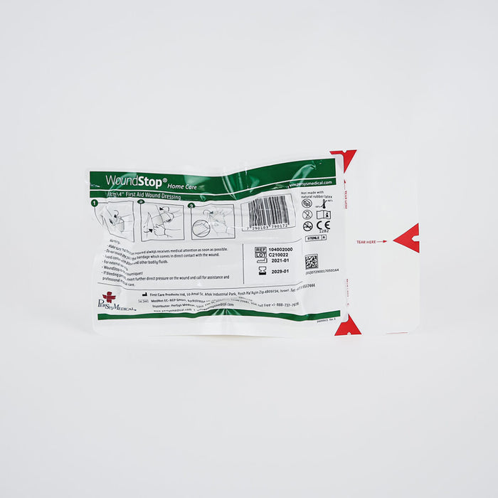 SAFEGUARD MEDICAL WoundStop Home Care - no Pressure bar