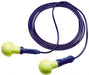 Earplug: 28dB, Foam, Round, Push-In Stem, Corded