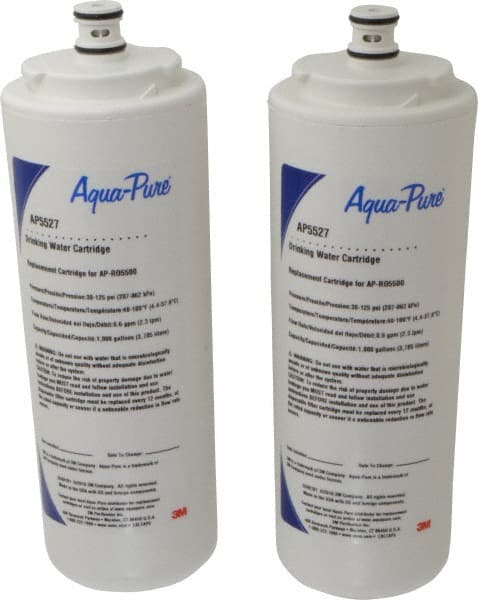 Plumbing Cartridge Filter: 3-5/8" OD, 9" Long, 5 micron, Granular Activated Carbon