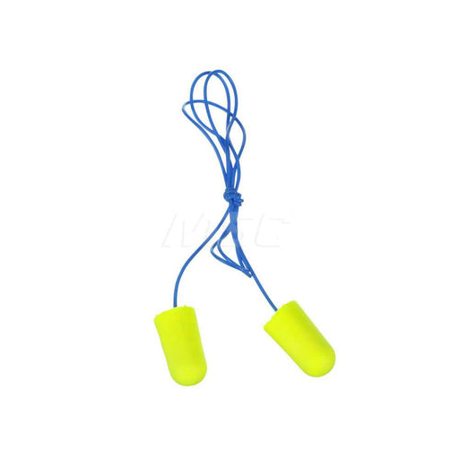 Earplug: 33dB, Foam, Bullet, Roll Down, Corded