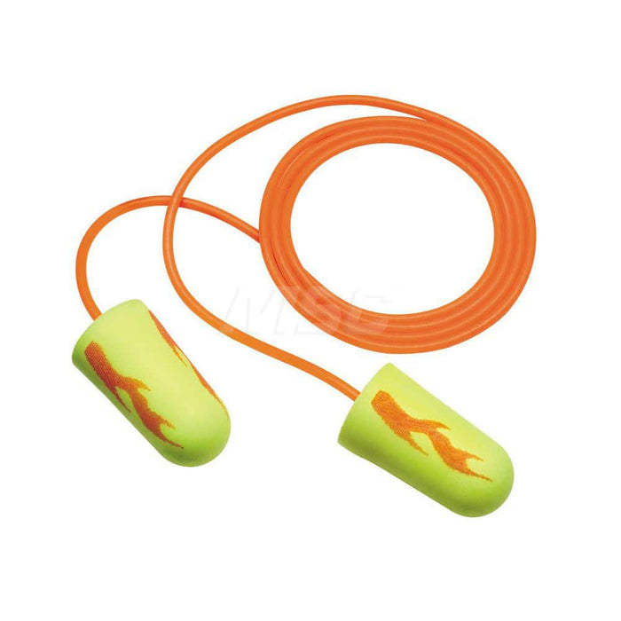 Earplug: 33dB, Foam, Bullet, Roll Down, Corded