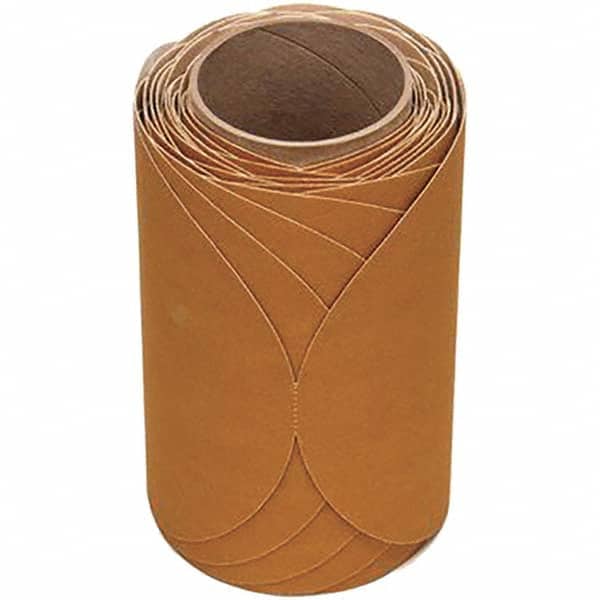 PSA Disc: 8" Disc Dia, 120 Grit, Aluminum Oxide