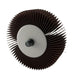 Mounted Flap Wheel: 1" Face Width, 60 Grit, Aluminum Oxide