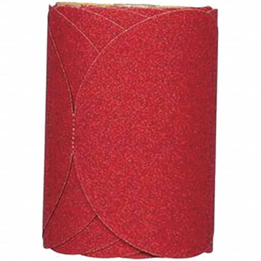 PSA Disc: 6" Disc Dia, 80 Grit, Aluminum Oxide