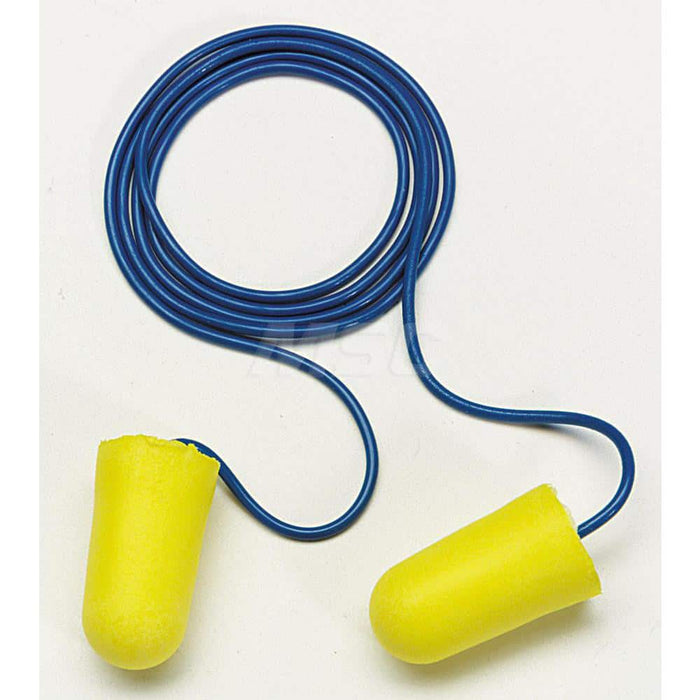 Earplug: 32dB, Foam, Bullet, Roll Down, Corded