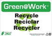 ZING Recycle Tri-Lingual 10'x7'