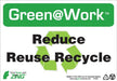 ZING Reduce<Recyc Symb>Reuse Recycle' 10'x14'