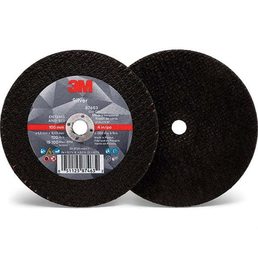 Cutoff Wheel: Type 1, 4" Dia, 0.05" Thick, 3/8" Hole, Ceramic