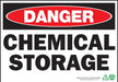 ZING Danger Chemical Storage, 10x14, SA