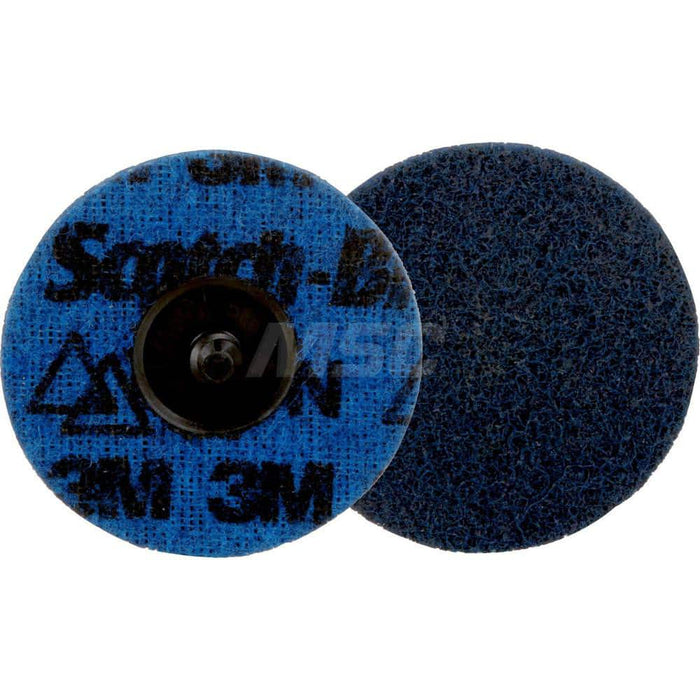 Quick-Change Disc: Roloc TR, 3" Dia, Ceramic, Non-Woven